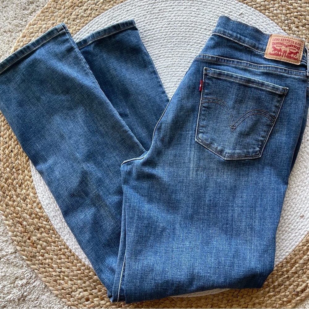 Levi's 505 5pkt straight leg jeans-32 - Picture 5 of 12
